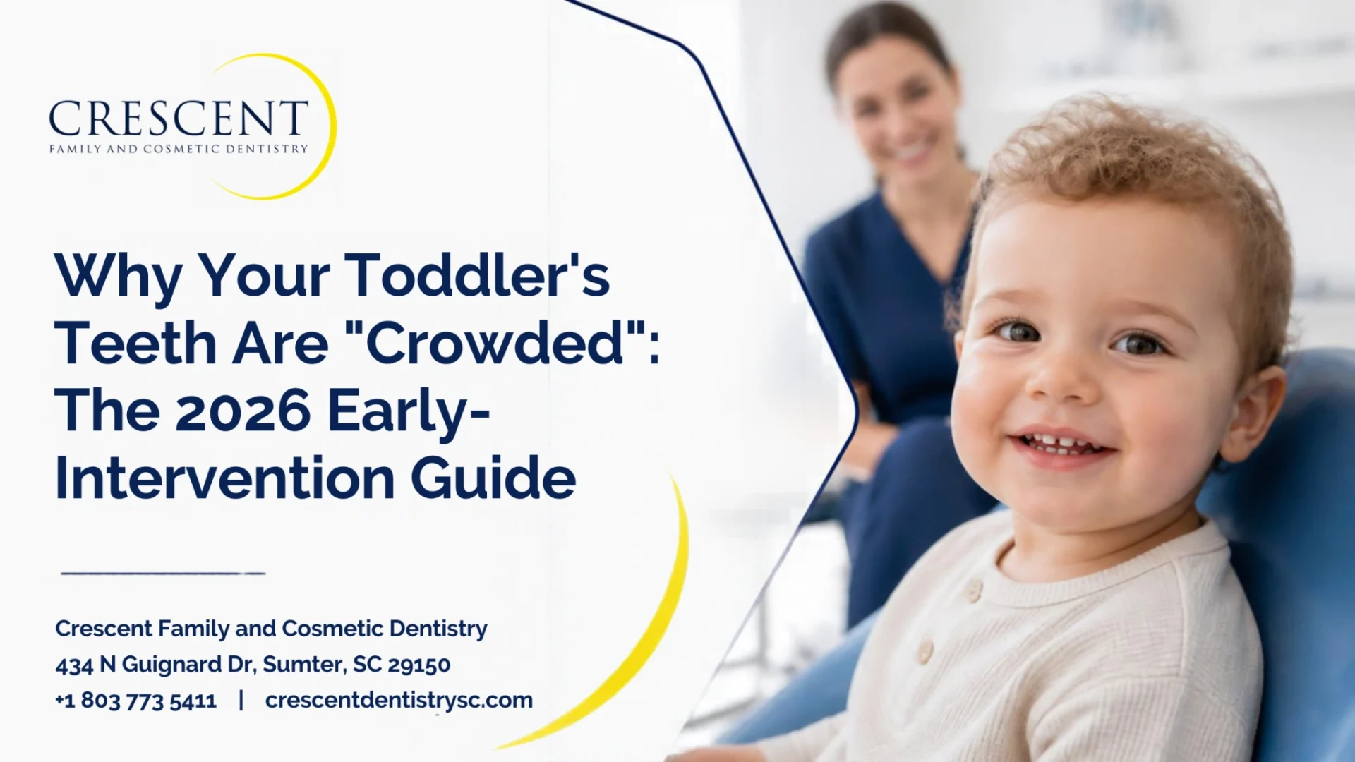 Why Your Toddler's Teeth Are "Crowded": The 2026 Early-Intervention Guide