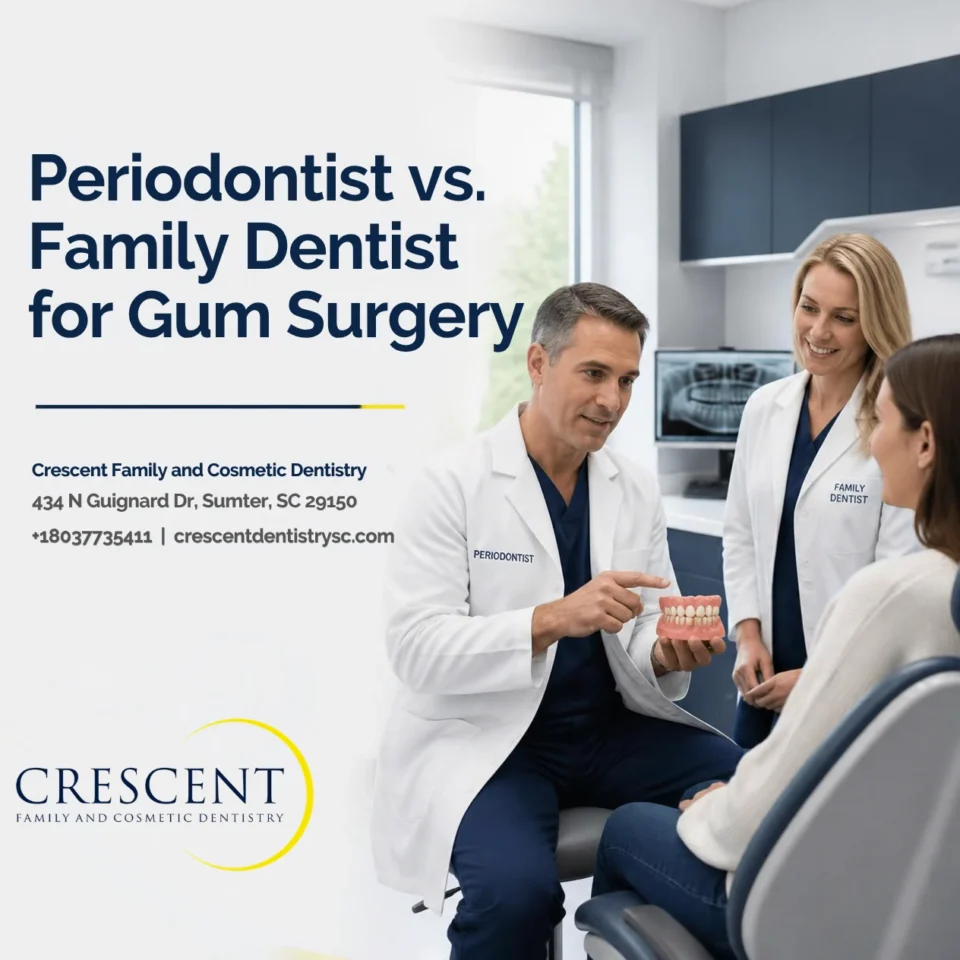 Periodontist vs. Family Dentist for Gum Surgery