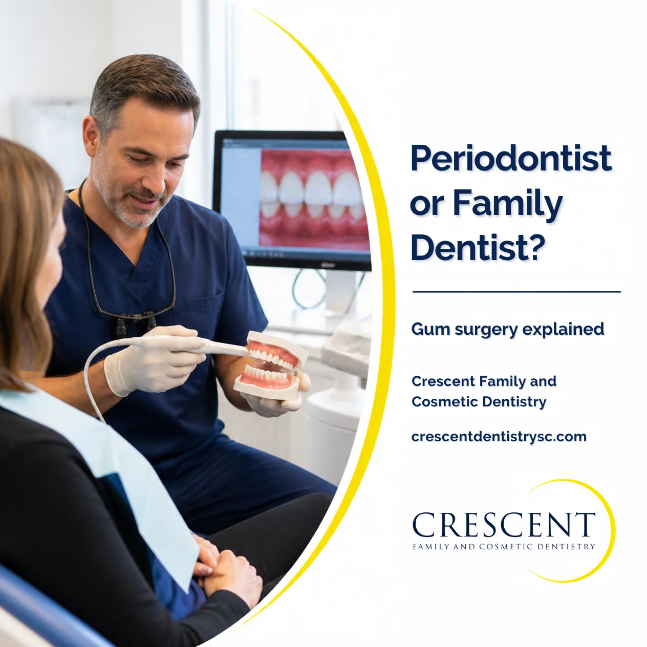Periodontist vs. Family Dentist for Gum Surgery