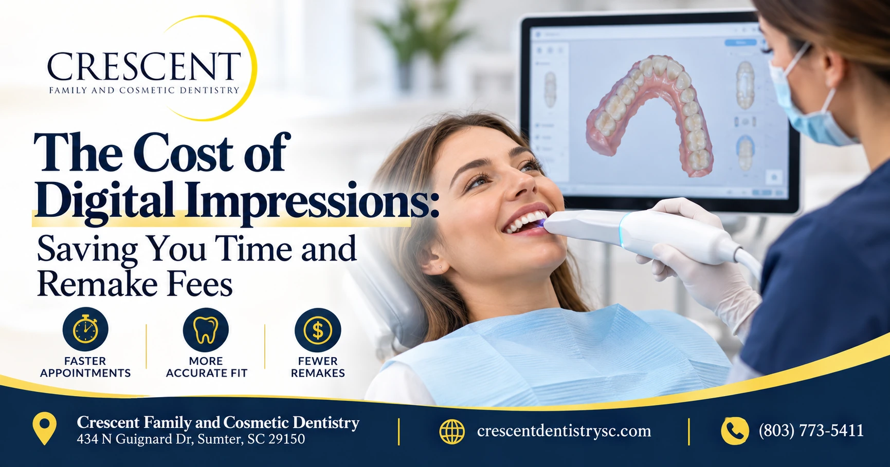 The Cost of Digital Impressions: Saving You Time and Remake Fees