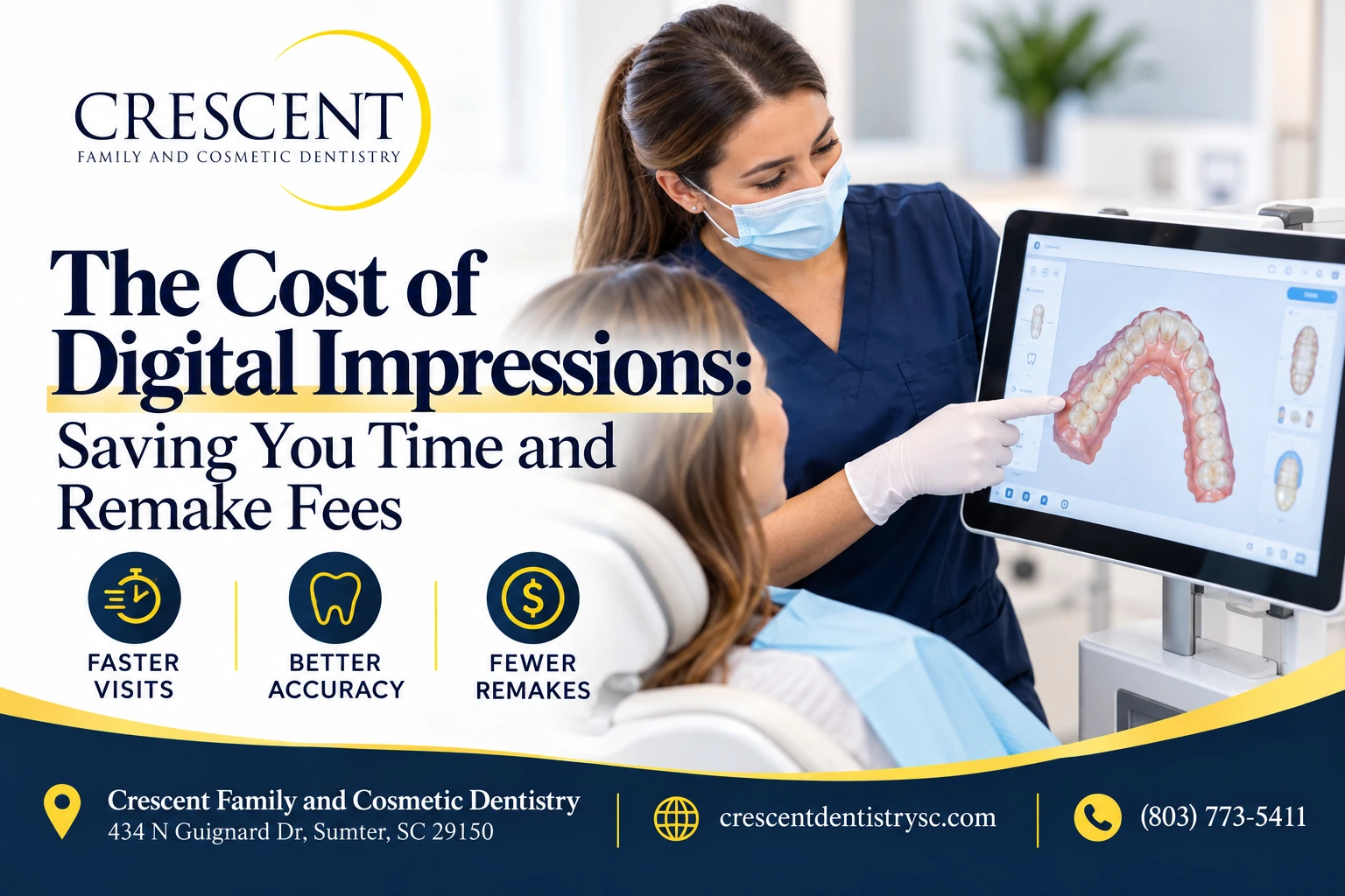 The Cost of Digital Impressions: Saving You Time and Remake Fees

