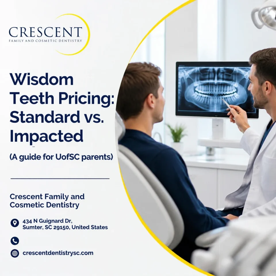 Wisdom Teeth Pricing: Standard vs. Impacted (A Guide for UofSC Parents)