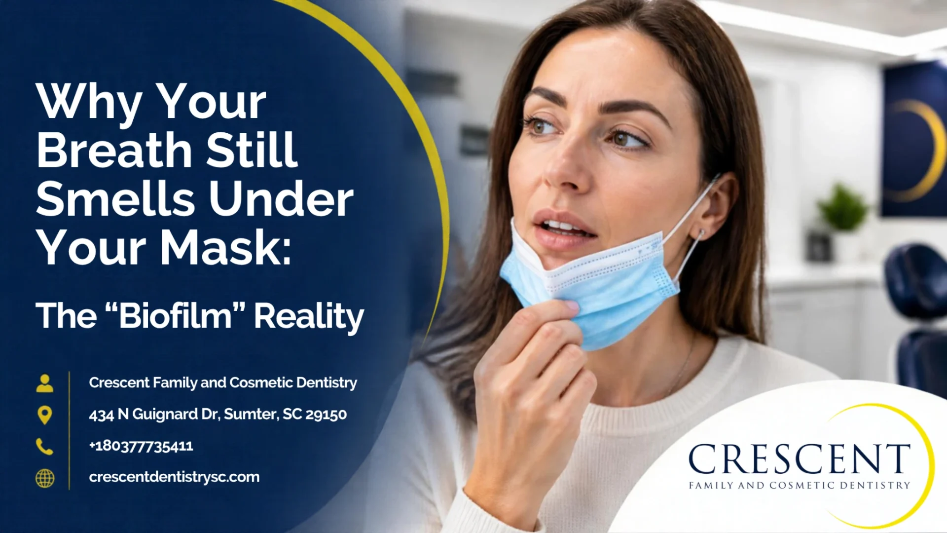 Why Your Breath Still Smells Under Your Mask: The “Biofilm” Reality