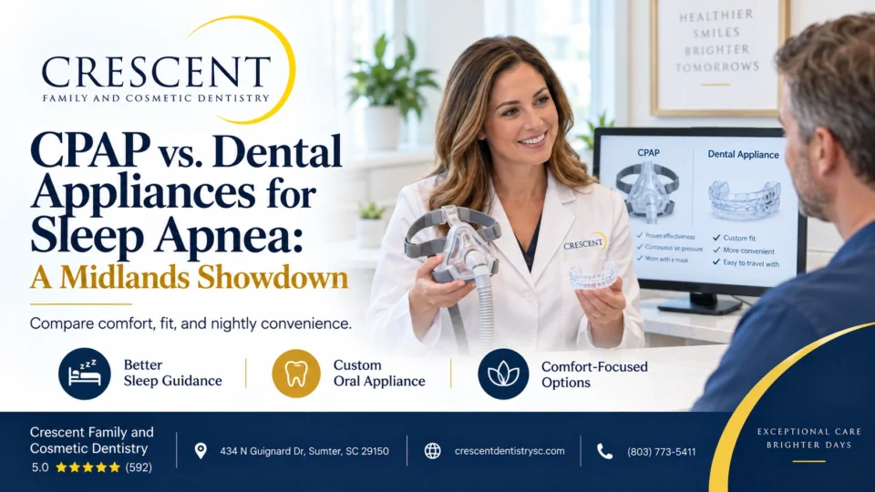 CPAP vs. Dental Appliances for Sleep Apnea: A Midlands Showdown