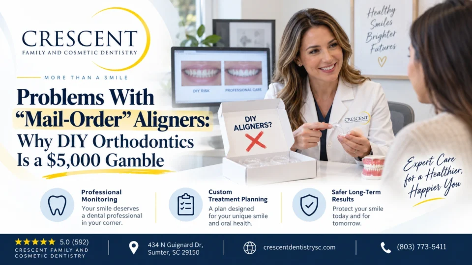 Problems With “Mail-Order” Aligners: Why DIY Orthodontics Is a $5,000 Gamble