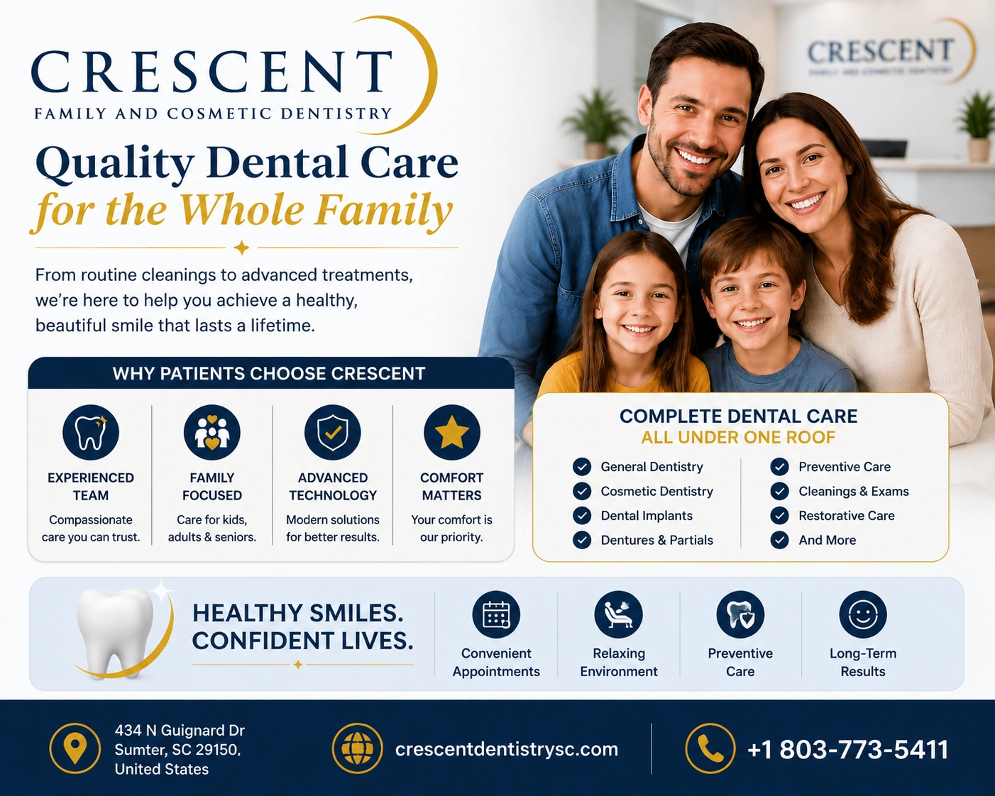 quality dental care for the whole family
