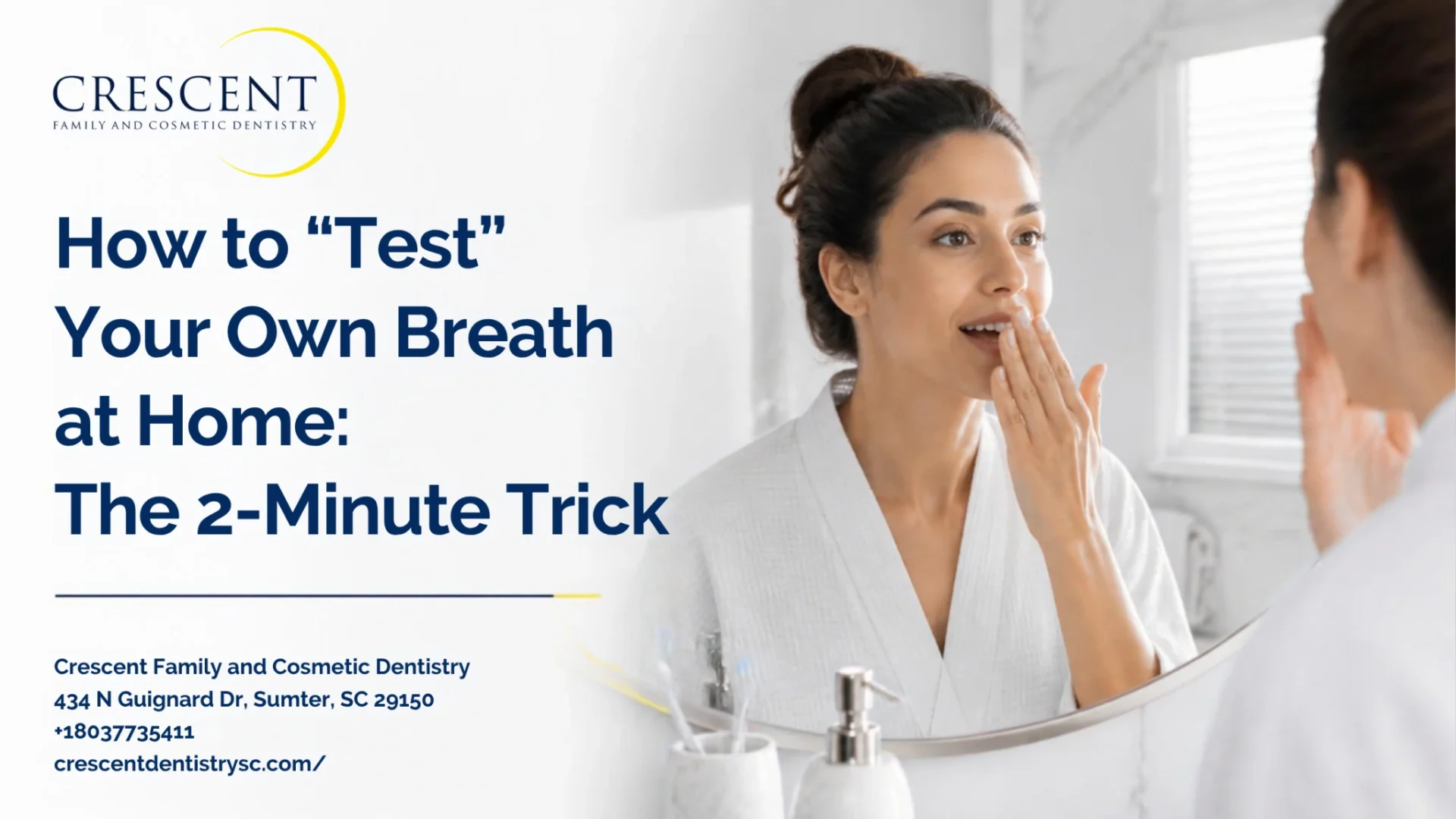 How to “Test” Your Own Breath at Home: The 2-Minute Trick